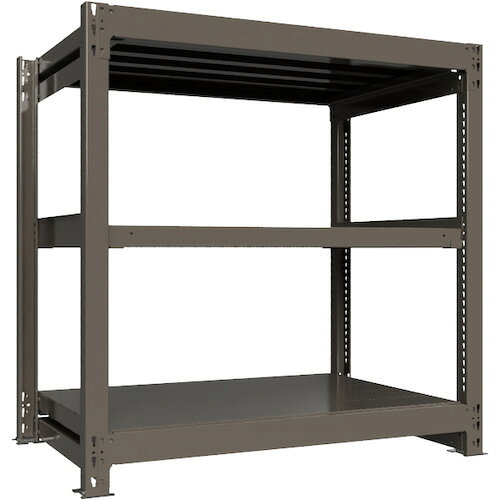Rakuten - ICHIMAI　重量ボルトレスラック　段荷重1000Kg　H1200×W1200×D750　天地3段　　TH1000-447T3　538-5860