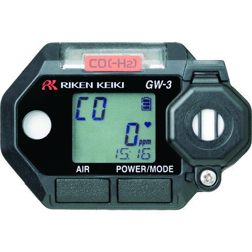 Rakuten - 理研　腕時計型（装着型）一酸化炭素計　GW−3（C−）水素干渉低減仕様　　GW-3(C-)　207-1892