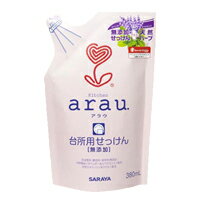 サラヤ　アラウ　台所用せっけん　無添加　つめかえ用　380ml　4973512320347