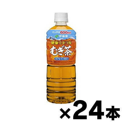 健康ミネラルむぎ茶 600mL 24本 ※他商品同時注文同梱不可 4901085181850