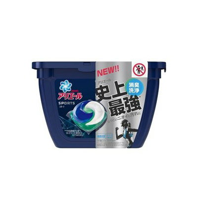 アリエール　洗濯洗剤　ジェルボール3D　プラチナスポーツ　本体　14個入り　4902430834827