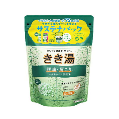 乐天商城 - きき湯 マグネシウム炭酸湯 カボスの香り 360g　4548514158375