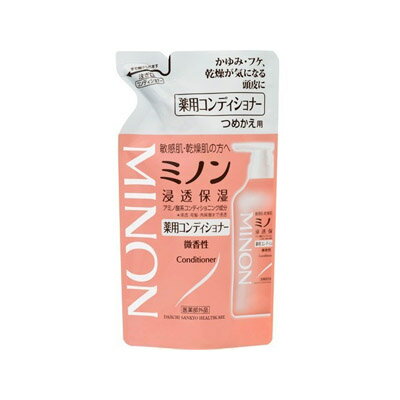 ミノン　薬用コンディショナー　詰替用　380ml　【医薬部外品】　4987107631077