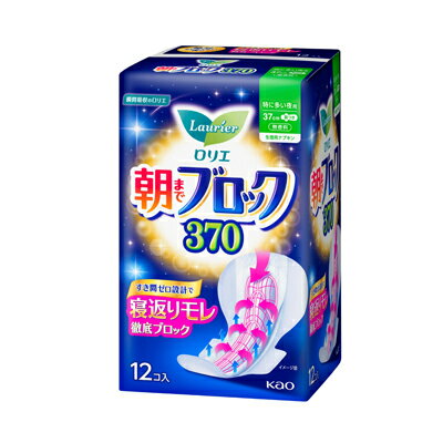 ロリエ 朝までブロック 370 (12個入)　4901301426291