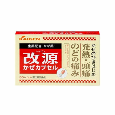 【第(2)類医薬品】【税制対象】改源かぜカプセル 30カプセル 4987040055305