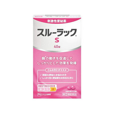 【メール便送料無料】【第(2)類医薬品】スルーラックS　40錠 4987300056202