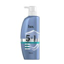 P&Gジャパン h&s 5in1 マイルドモイスチャー シャンプー ポンプ 340g 【医薬部外品】 4987176243294
