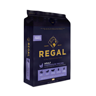 【送料無料！】 リーガル アダルト ファームハウスレシピ 【ドッグフード】 5.9kg 【お取り寄せ品】　0850015801013