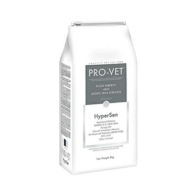  PRO-VET FOR CAT プロベット ハイパーセン キャットフード 猫用 3kg(1kg×3) (お取り寄せ品)　8717496485328