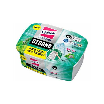 トイレクイックル　ストロング　トイレ掃除シート　エクストラハーブ　容器入　8枚入　4901301417664