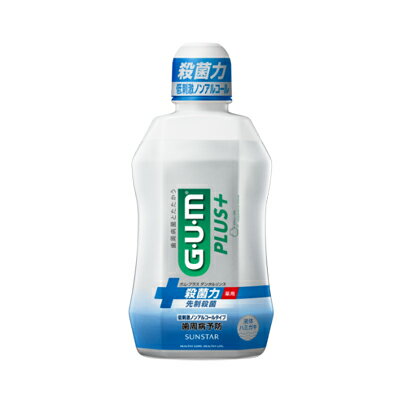 ガム・プラス デンタルリンス 低刺激ノンアルコールタイプ　900ml　【医薬部外品】　4901616012592