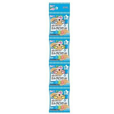 アサヒグループ食品 和光堂 赤ちゃんのおやつ+Ca カルシウムたっぷりミルクビスケット 10g×4袋 4987244183644