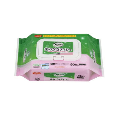 ハビナース 歯みがきティシュ くち当たりおだやかタイプ ノンアルコール　90枚　4902508111836