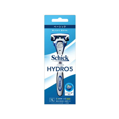 シック Schick ハイドロ5ベーシックホルダー 刃付き+替刃1コ 4891228310790