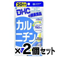 【メール便送料無料】DHC　カルニチン 20日分 100粒×2個セット　4511413404096