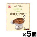 MCC食品 ガヴィアル欧風ビーフカレー 200g×5個 4901012049338 5