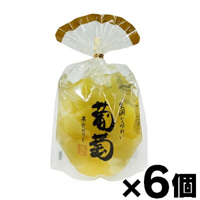 【送料無料！】 サンヨー堂 豊潤な味わいの 大粒ぶどう 果実ゼリー　350g×6個　4901605805358*6