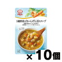 MCC エム・シーシー食品 5種野菜と白いんげん豆のスープ 160g×10個　4901012049567*10