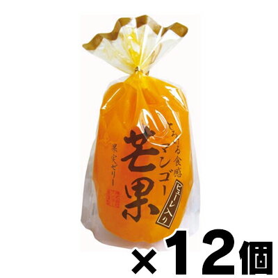 【送料無料！】 サンヨー堂 マンゴー 果実ゼリー 350g×12個　4901605805372*12