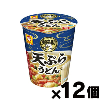 マルちゃん 麺之助 縦型 天ぷらうどん 60g×12個 4901990375252*12