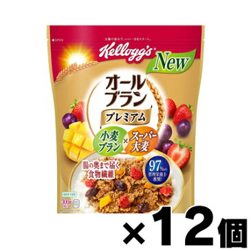 【送料無料！】　ケロッグ オールブランプレミアム　300g×12袋　4901113604665*12