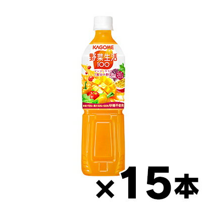 【送料無料！】 カゴメ 野菜生活100マンゴーサラダ 720ml×15本 ※他商品同時注文同梱不可　4901306043165*15