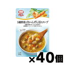 【送料無料!】MCC エム・シーシー食品 5種野菜と白いんげん豆のスープ 160g×40個 4901012049567*40