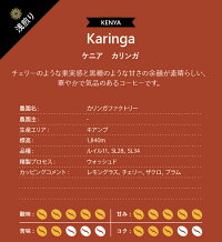ケニアカリンガ100g浅煎り/スペシャルティコーヒー豆ドリップストレート酸味甘いさわやかブラック自家焙煎珈琲専門富久栄ふくえいfukueicoffee