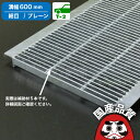 溝蓋 グレーチング U字溝 用 溝ふた 側溝 フタ 細目 プレーンタイプ 溝幅 600用 T-2 OKU-P5 60-32 公共建築協会品質性能評価製品 日本製...