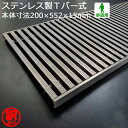 【訳あり!未使用】 ステンレス製 Tバー式 歩道用 フォーミングT型部材 ローレット仕様 WAKEARI-TB 200×552×15(P14、S6) 側溝 グレ...