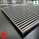 【訳あり!未使用】 ステンレス製 Tバー式 歩道用 フォーミングT型部材 ローレット仕様 逆目タイプ WAKEARI-TB 562×300×15(P15、S7)...