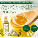  1瓶100g 3本入 オリーブオイル にんにく油 ガーリックオイル 発芽にんにく使用 エキストラバージンオリーブオイル使用 泉水耕農園思いやりの丘フクハウス