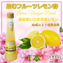 1000円ポッキリ 【 飲むフルーツ レモン酢 】 1瓶200ml 1本入り 果実酢 飲む酢 フルーツ ビネガードリンク 誕生プレゼント ギフト 健康 福島県産...
