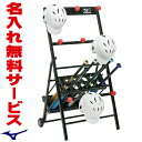 【送料別商品】【名入れ無料】 MIZUNO ミズノ 携帯用ヘルメット掛付バットスタンド (キャスター付) 1GJYA26600F 【卒業記念品 卒団記念 贈物 ...