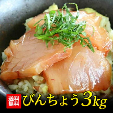 マグロ まぐろ 鮪 刺身 訳あり びんちょう3kg メガ盛り 大容量 あす楽 送料無料　84275