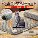【5倍ポイント】エジプシャンマウ猫 エジマウ ペット用ホットカーペット 犬 猫 冬用 速暖 温度調節 洗える 防水 省エネ 滑り止め 長方形 ベッド用 ペットヒ...