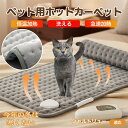 【5倍ポイント】シャルトリュー猫種 シャルトリュー ペット用ホットカーペット 犬 猫 冬用 速暖 温度調節 洗える 防水 省エネ 滑り止め 長方形 ベッド用 ペ...