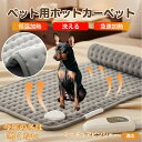 【5倍ポイント】ミニチュアピンシャー犬 ミニピン ペット用ホットカーペット 犬 猫 冬用 速暖 温度調節 洗える 防水 省エネ 滑り止め 長方形 ベッド用 ペッ...