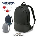 UNOFUKU×豊岡鞄 コラボレーション 国産デイパック リュック 軽量 ちゃんとした感ある黒リュック 通勤 バッグ スマホ PC パソコン タブレット対応 A4 ファイル メンズ レディース プレゼント リモート テレワーク 在宅 ブラック グレー ネイビー 13-1105(4)