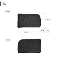 日本製送料無料ラッピング無料豊岡製牛革薄型L字ウォレット財布メンズレザー小物雑貨父の日誕生日クリスマスバレンタインビジネス就職入学進学退職祝い軽量革ブラック長財布札入れポーチスマホ
