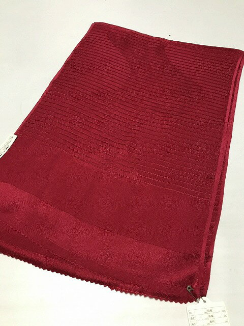 商品説明：透け感の涼し気な夏帯揚げ サイズ：幅約30、長さ約165cm 素材：正絹 状態：新品 TPO：普段着 パーティ等
