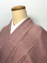 GWセール20%OFFクーポン/【中古】 Lサイズ 正絹 小紋 薄臙脂地にぼかし染め 袷着物 あす楽
