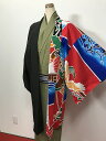 新品 Lサイズ 男物 綿 羽織 大漁旗模様 福服特製 あす楽 着物羽織り メンズ 和装コート 着物用コート 着物コート 着物羽織 和装 アウター 普段着 和服羽...