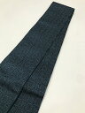 25%OFFクーポン配布中/【中古】角帯 男物 正絹 濃紺地に格子文様 各帯 男性用 メンズ 男性 着物 袴 和装 和服 きもの 袴帯 着物帯 男帯 おしゃれ オシャレ 柄
