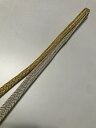 1100円 【中古】 帯締め 交織 金銀 平組 留袖用 フォーマル