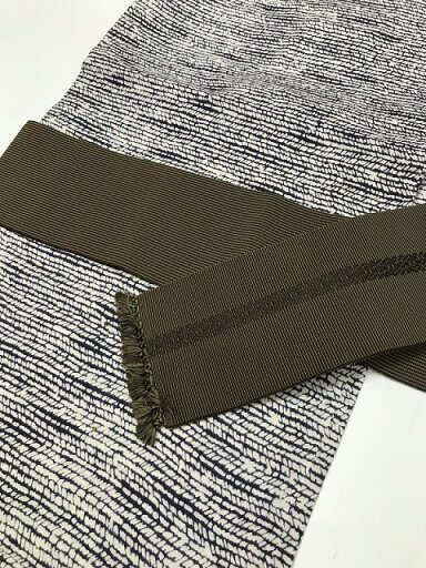 お買い物マラソンで使える25%OFFクーポン/【中古】角帯 男物 正絹 こげ茶地に縞文様 各帯 男性用 メンズ 男性 着物 袴 和装 和服 きもの 袴帯 着物帯 男帯 おしゃれ オシャレ 柄