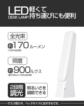 デスクライト led USB おしゃれ 目に優しい 2段階調光 昼白色 デスクスタンド LED 電気スタンド USB 卓上 テーブルライト 折りたたみ ベッドサイド 卓上ライト スタンドライト 折りたたみ