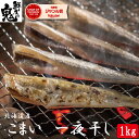 【16時まで当日発送】2個で600円OFF!3個で1,200円OFFクーポン!おつまみ 北海道 干し コマイ 1kg (500g×2) 炙り トースター 七味 一味 マヨネーズ 干物 魚
