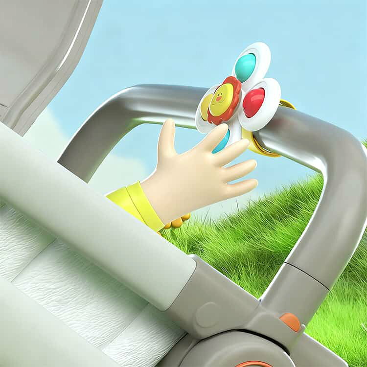 福見る店の赤ちゃん スピナー 1歳 お風呂おもちゃ 回転 知育玩具 くるくるスピナー 3個セット 吸盤式 3歳 6ヶ月 0 知育 0歳 ハンドスピナー 2歳 女の子 4歳 男の子 指先 風車おもちゃ ベビー テーブルおもちゃ 出産祝い 誕生日 クリスマス プレゼント ギフト｜アングル3