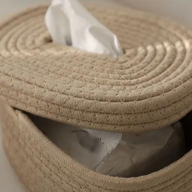 収納 綿麻 カジュアル ティッシュカバー ティッシュ ケース おしゃれ ティッシュケース 贈り物 おしゃれ 小物 北欧 引越祝い 家庭用 ホテル シンプル 引っ越し ボックスティッシュケース インテリア プレゼント ギフト ティッシュボックス [3]